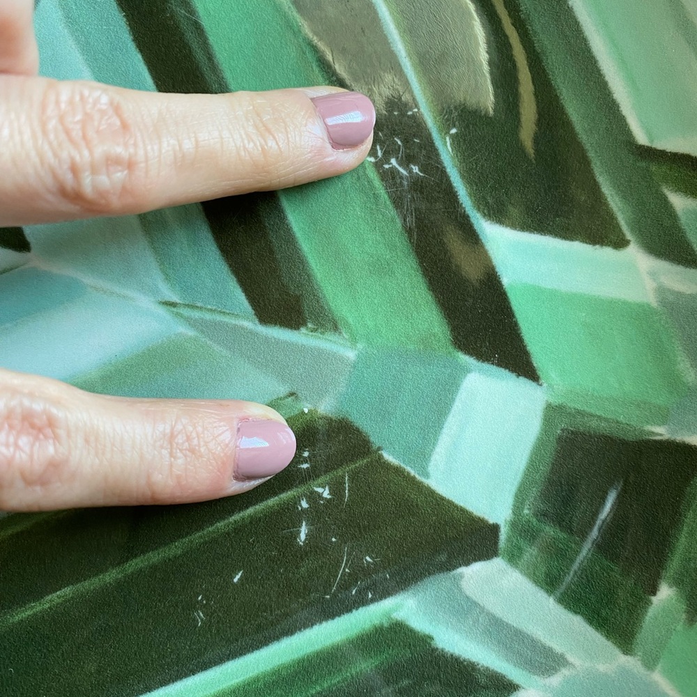 Ashley Longshore Emerald Gem Porcelain Plates - Picture 9 of 15